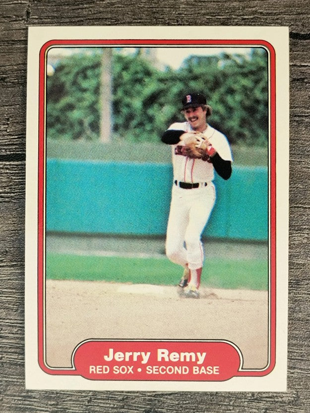 1982 Fleer #304 Jerry Remy