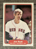 1982 Fleer #306 Joe Rudi