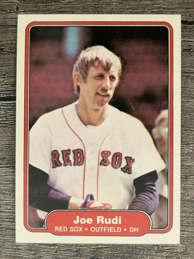 1982 Fleer #306 Joe Rudi