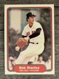1982 Fleer #307 Bob Stanley