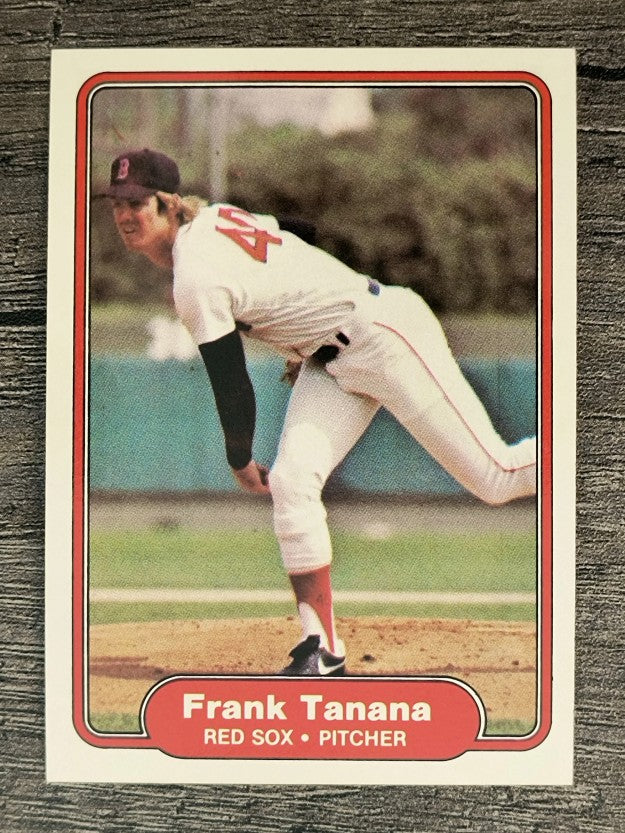 1982 Fleer #309 Frank Tanana
