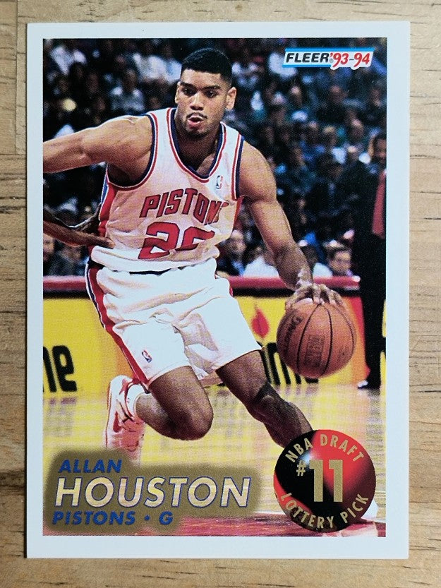 1993-94 Fleer Lottery Exchange #11 Allan Houston