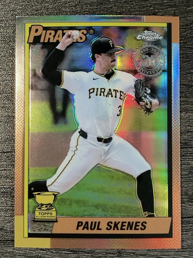 2025 Topps Chrome '90 Topps #90CB13 Paul Skenes