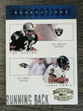2005 Throwback Threads Generations #5 Bo Jackson/Jamal Lewis