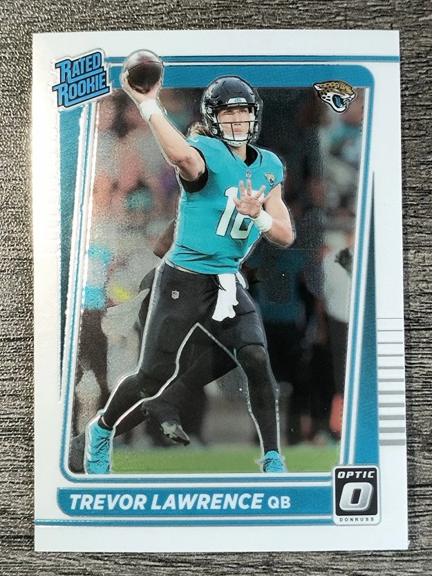 2021 Donruss Optic #201 Trevor Lawrence RR RC
