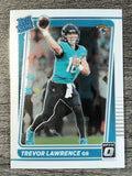 2021 Donruss Optic #201 Trevor Lawrence RR RC