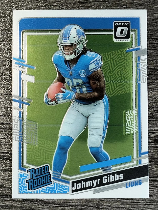 2023 Donruss Optic #236 Jahmyr Gibbs RR RC