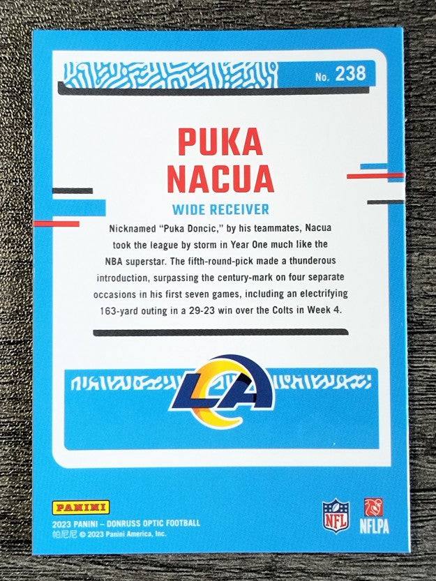 2023 Donruss Optic #238 Puka Nacua RR RC