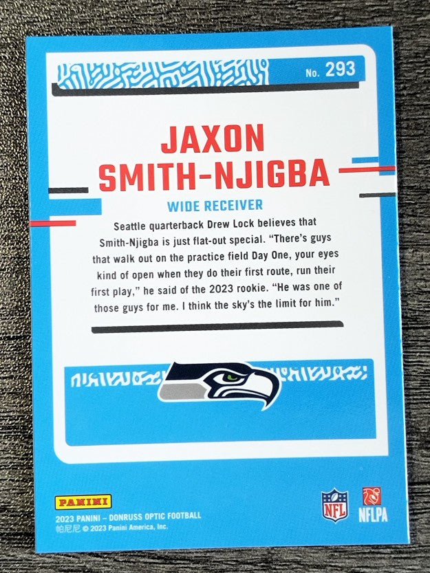 2023 Donruss Optic #293 Jaxon Smith-Njigba RR RC