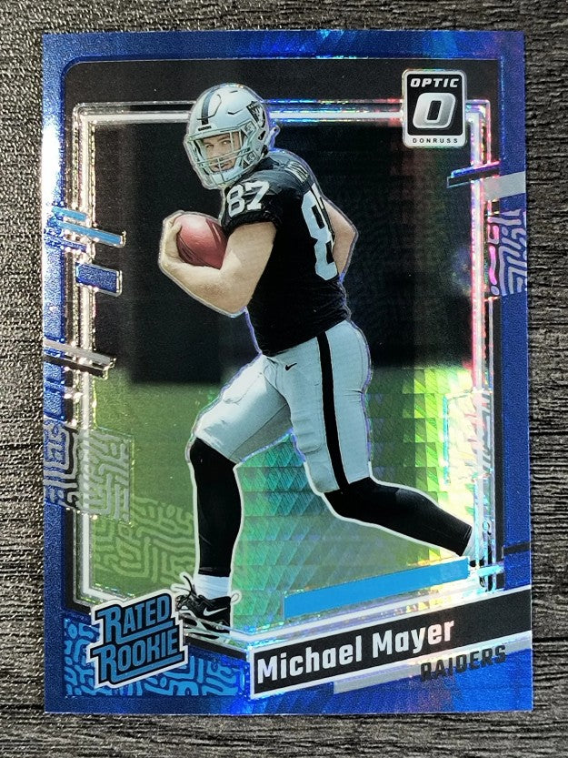 2023 Donruss Optic Blue Hyper #260 Michael Mayer RR