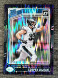 2024 Donruss Optic Purple Shock #221 Cooper DeJean RR