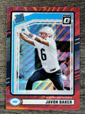 2024 Donruss Optic Rated Rookies Preview Red Wave #353 Javon Baker
