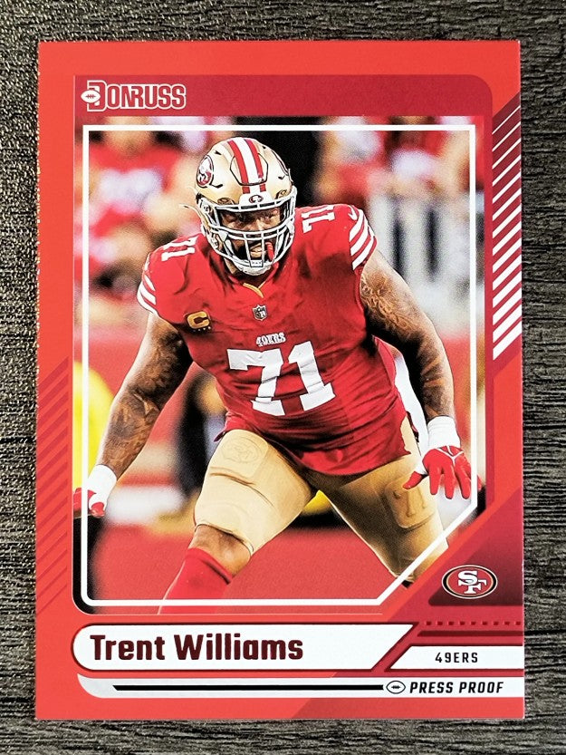 2024 Donruss Press Proof Red #277 Trent Williams