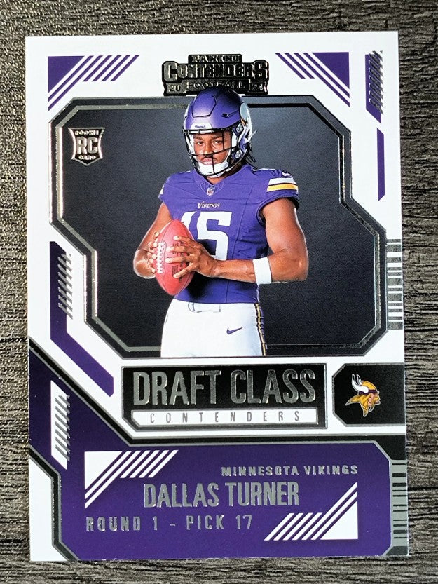 2024 Panini Contenders Draft Class Contenders #25 Dallas Turner