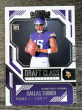 2024 Panini Contenders Draft Class Contenders #25 Dallas Turner