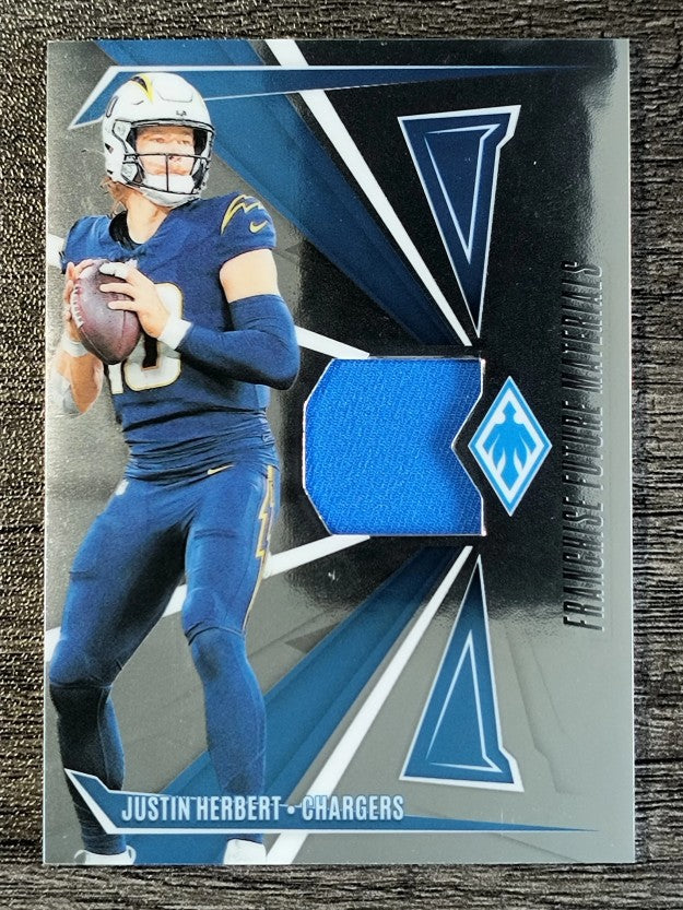 2024 Panini Phoenix Franchise Future Materials #35 Justin Herbert