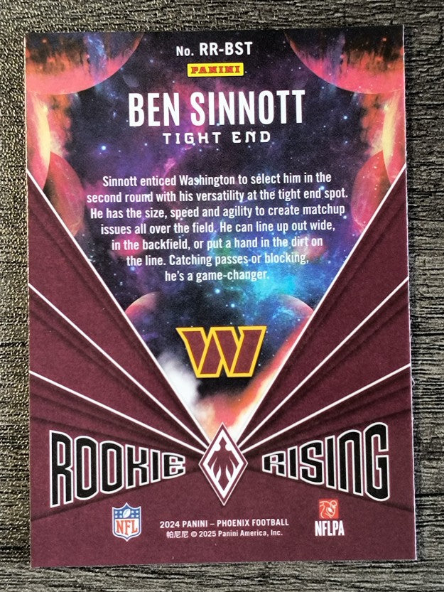 2024 Panini Phoenix Rookie Rising #36 Ben Sinnott