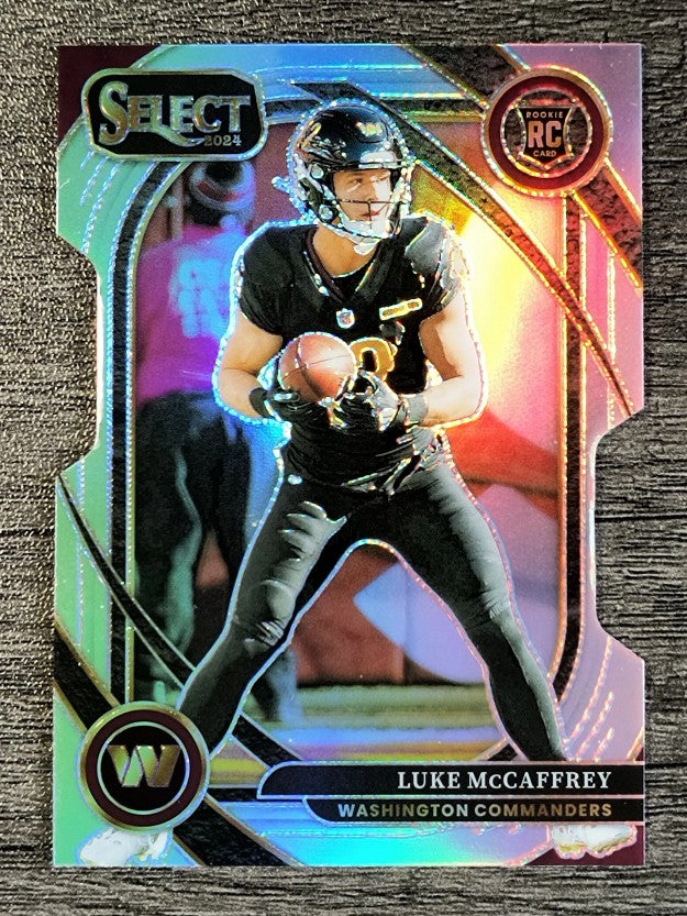 2024 Select Prizm Silver Die Cut #279 Luke McCaffrey