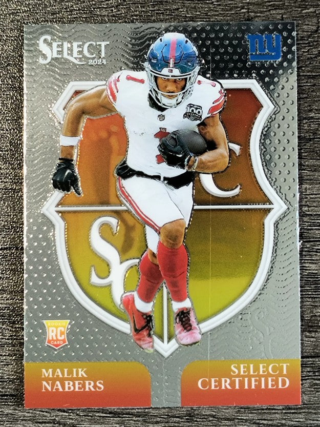 2024 Select Select Certified Rookies #6 Malik Nabers