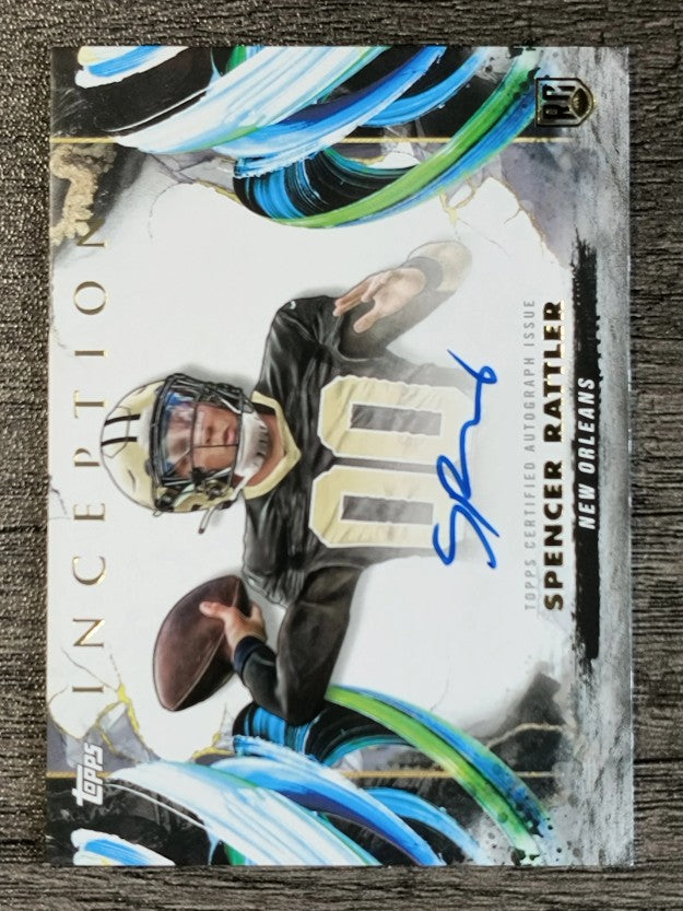 2024 Topps Inception Rookie Variation Autographs #RAVSR Spencer Rattler