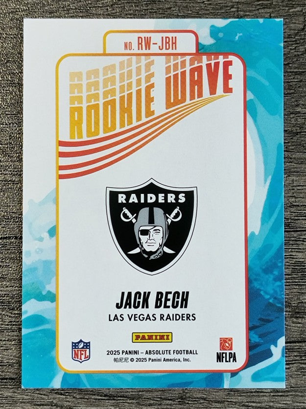 2025 Absolute Rookie Wave #6 Jack Bech