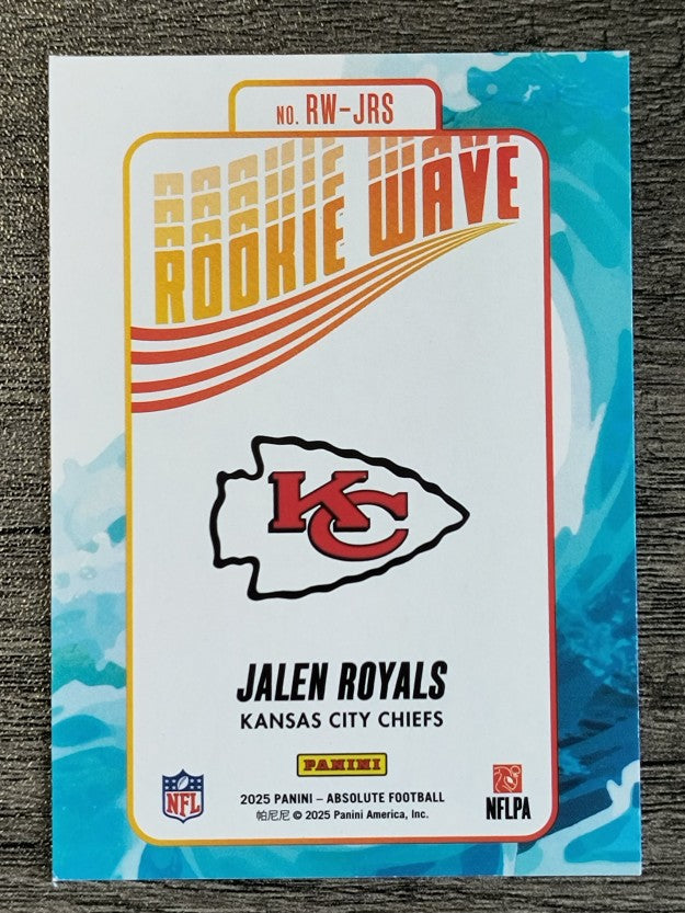 2025 Absolute Rookie Wave #7 Jalen Royals