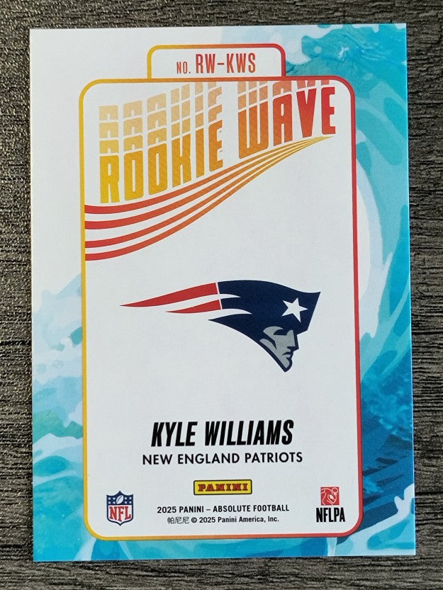 2025 Absolute Rookie Wave #10 Kyle Williams