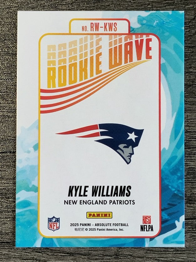 2025 Absolute Rookie Wave #10 Kyle Williams