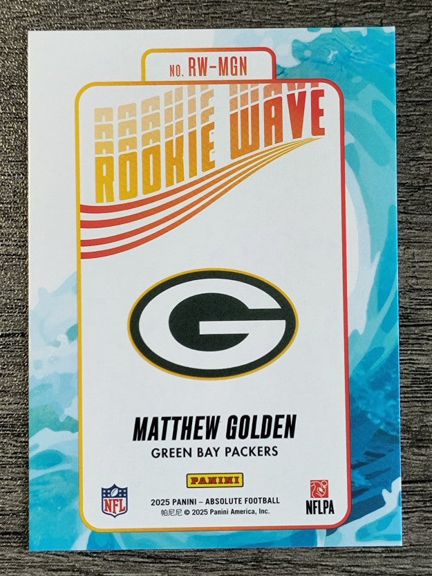 2025 Absolute Rookie Wave #12 Matthew Golden