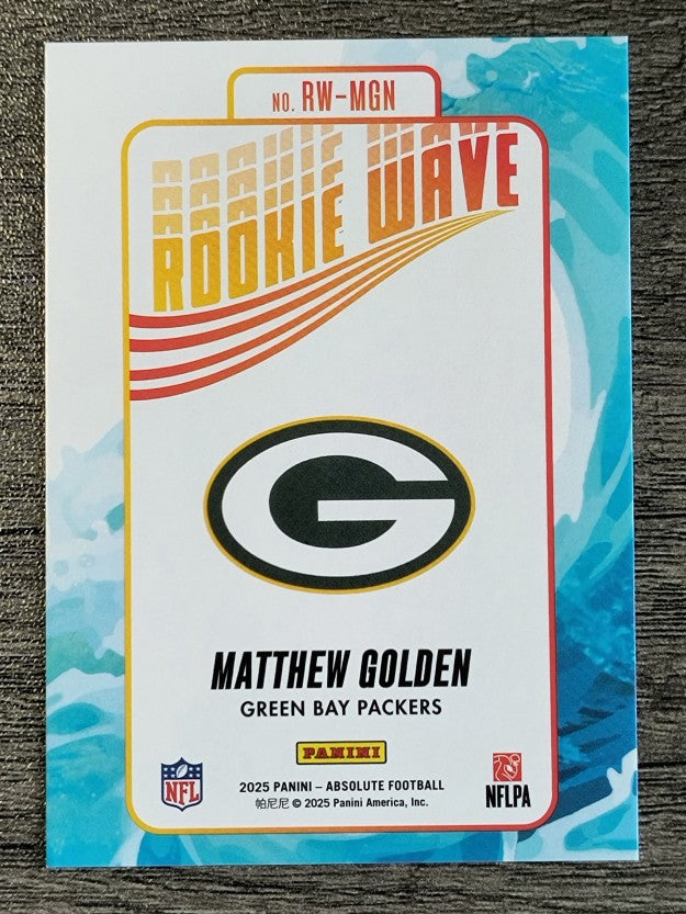 2025 Absolute Rookie Wave #12 Matthew Golden