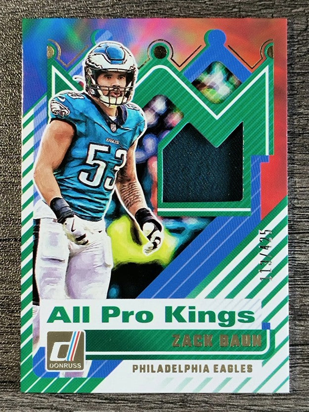 2025 Donruss All Pro Kings Jerseys #13 Zack Baun