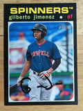 2020 Topps Heritage Minors #6 Gilberto Jimenez