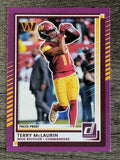 2025 Donruss Press Proof Purple #144 Terry McLaurin