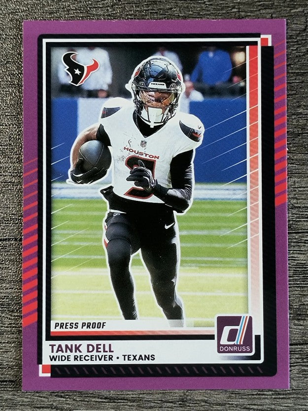 2025 Donruss Press Proof Purple #171 Tank Dell