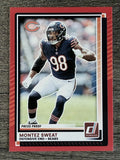 2025 Donruss Press Proof Red #142 Montez Sweat