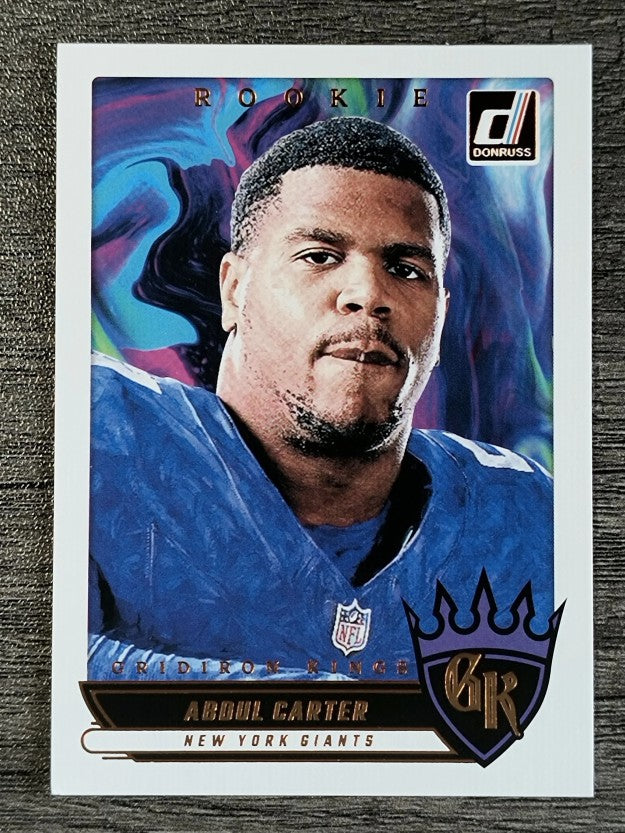 2025 Donruss Rookie Gridiron Kings #9 Abdul Carter (NM)