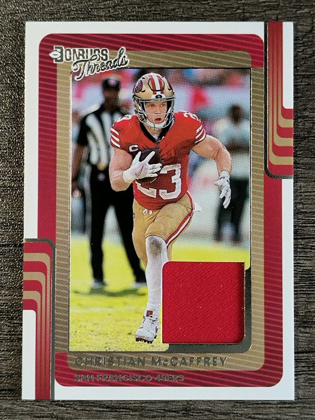 2025 Donruss Threads #35 Christian McCaffrey