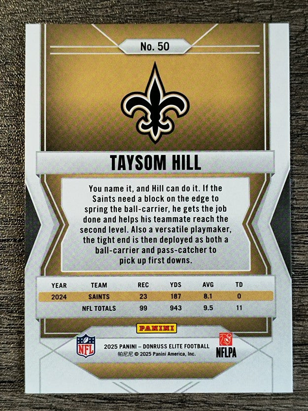 2025 Elite Green Disco #50 Taysom Hill