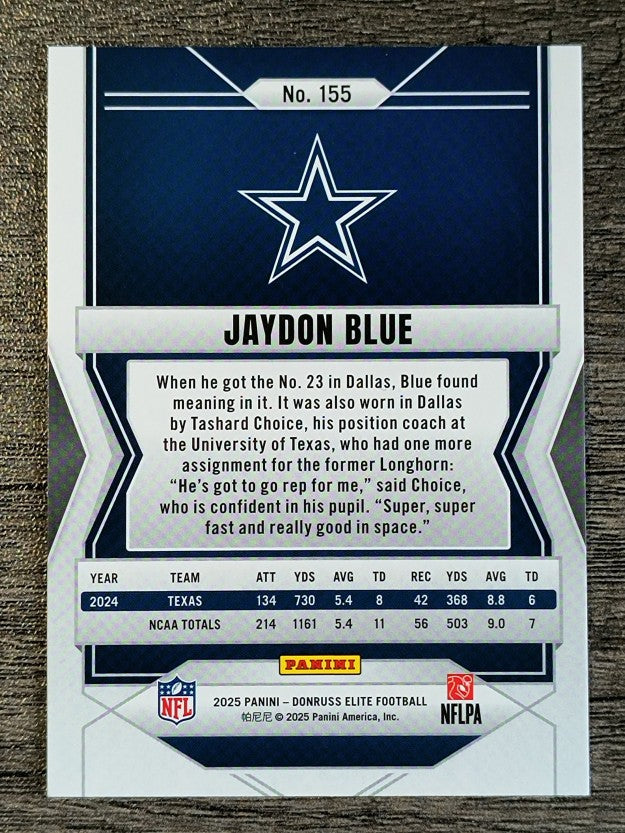 2025 Elite Green Disco #155 Jaydon Blue