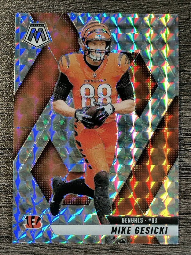 2025 Panini Mosaic Mosaic #36 Mike Gesicki