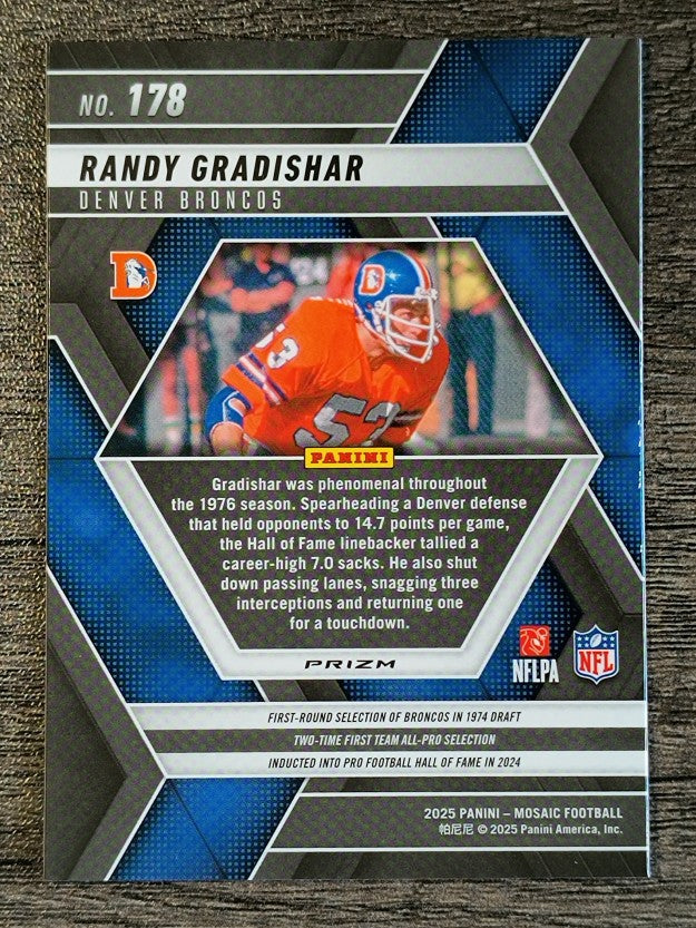 2025 Panini Mosaic Mosaic #178 Randy Gradishar