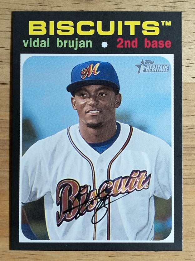 2020 Topps Heritage Minors #115 Vidal Brujan