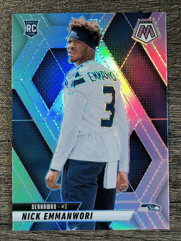 2025 Panini Mosaic Silver #321 Nick Emmanwori
