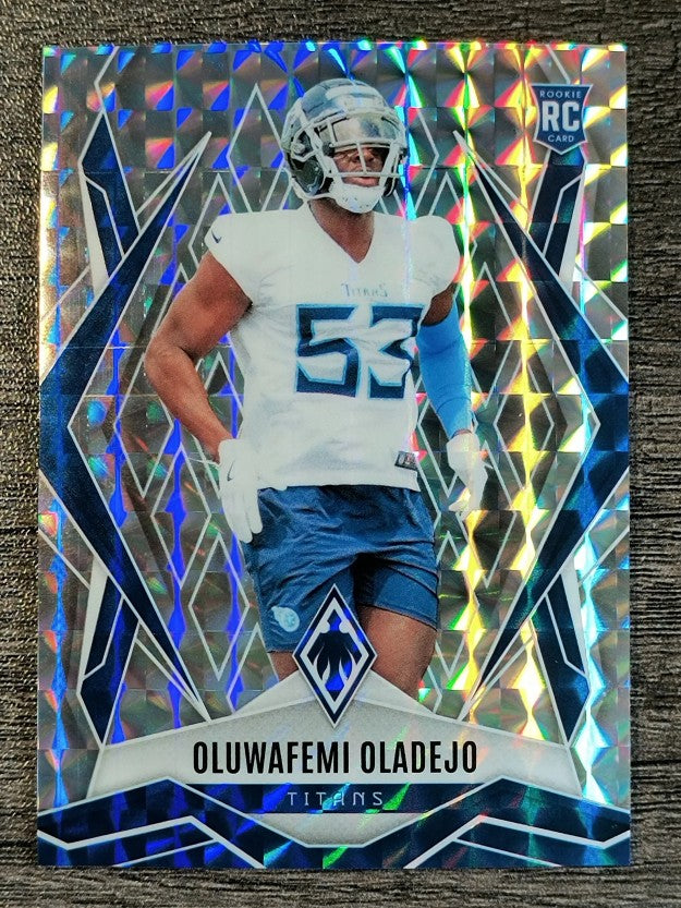 2025 Panini Phoenix Silver Pyramids #226 Oluwafemi Oladejo