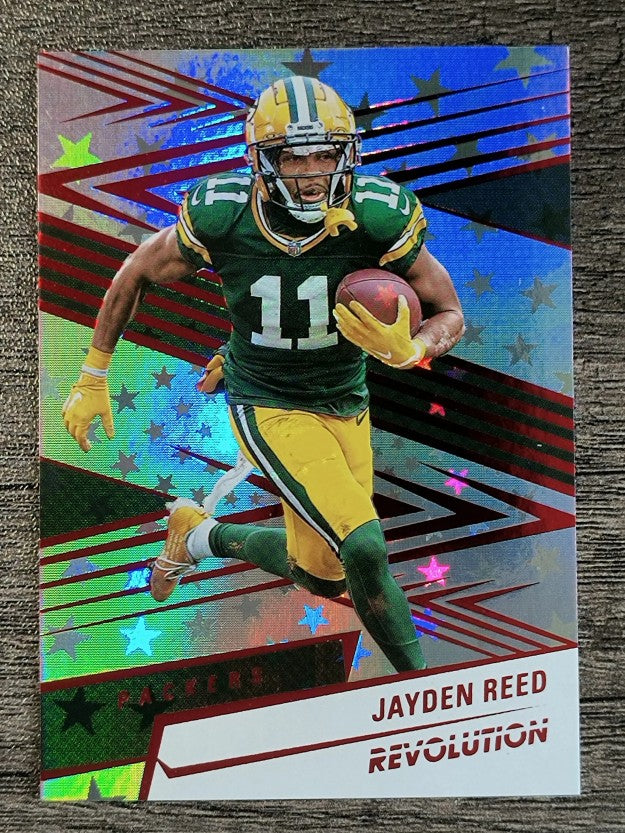 2025 Panini Revolution Red Astro #61 Jayden Reed