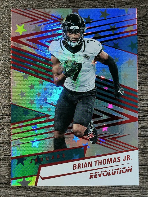 2025 Panini Revolution Red Astro #123 Brian Thomas Jr.