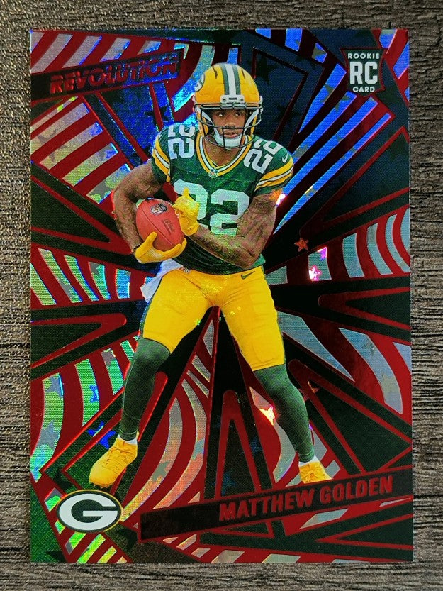 2025 Panini Revolution Red Astro #228 Matthew Golden