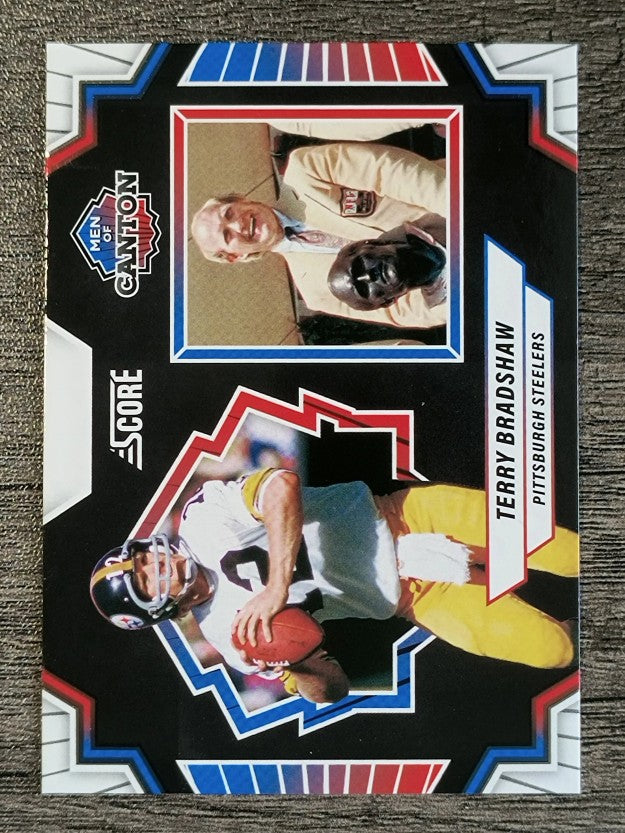 2025 Score Men of Canton #1 Terry Bradshaw