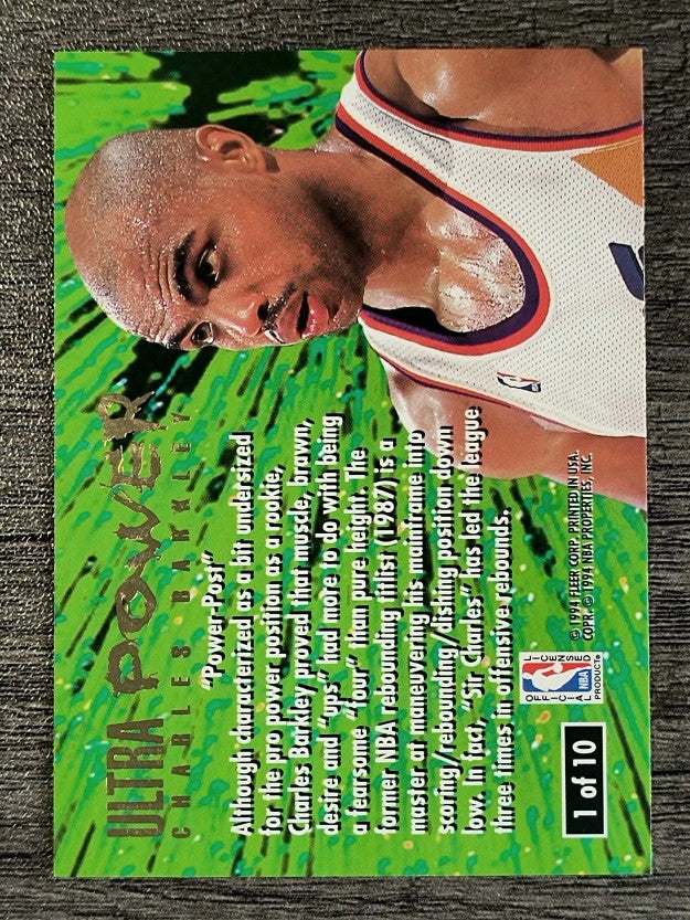 1994-95 Ultra Power #1 Charles Barkley