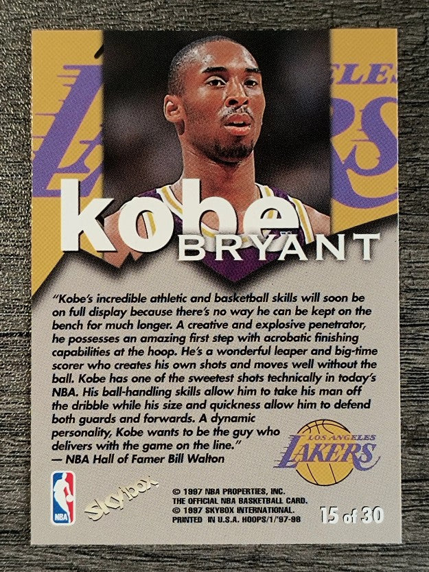 1997-98 Hoops Talkin' Hoops #15 Kobe Bryant